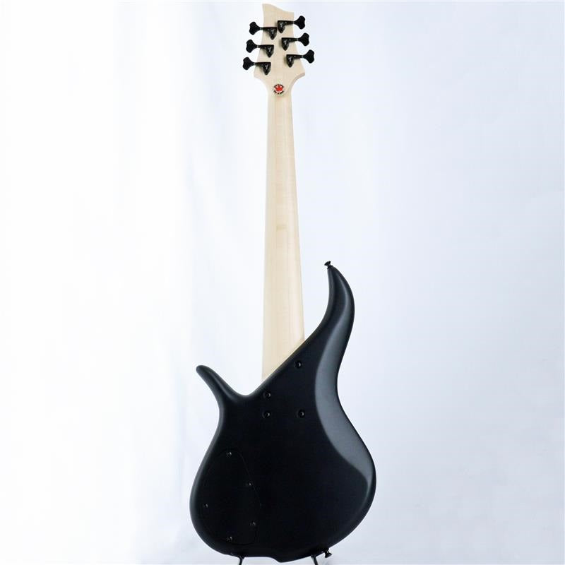 BN6-SBL_Macassar_Ebony_Fingerboard_(Solid_Black_Matte_with_Black_Hardware)_06
