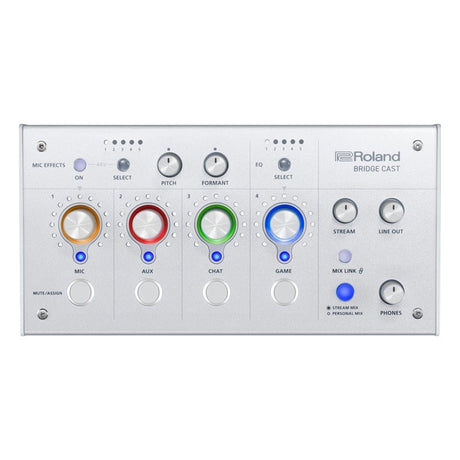 BRIDGE_CAST_White_(Dual-bus_compatible，_streaming_gaming_mixer)_(Roland)_01