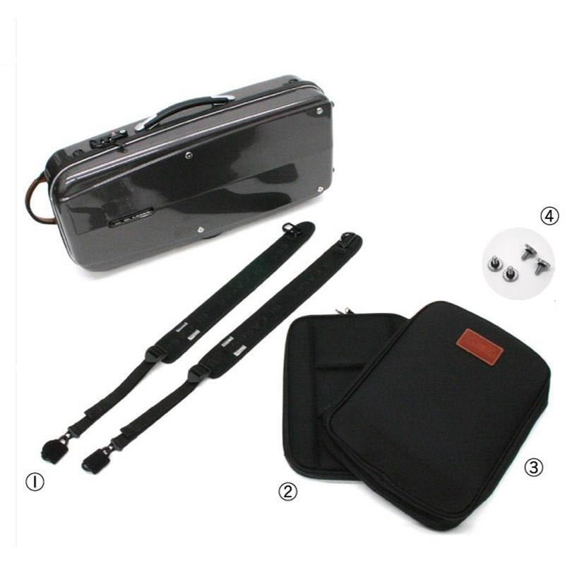 [Backorder]_GL_Case_for_Soprano_Saxophone，_GLK-S_(S)，_Gray_Hairline_Finish_[Brasspire_ver_]_07