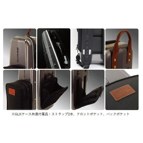 [Backorder]_GL_Case_for_Soprano_Saxophone，_GLK-S_(S)，_Gray_Hairline_Finish_[Brasspire_ver_]_08