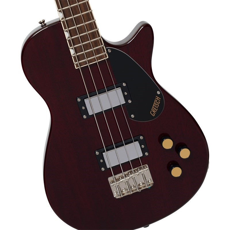 [Backordered，_Pre-orders_Now_Accepted]_Streamliner_Jet_Club_Bass_Single-Cut_(Walnut_Stain)_03