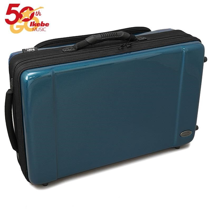 Baggs_EF4TR_M-NVY_(Metallic_Navy)_Quad_Fiber_Trumpet_Case_[Ikebe_Musical_Instruments_50th_Anniversary_Model]_01