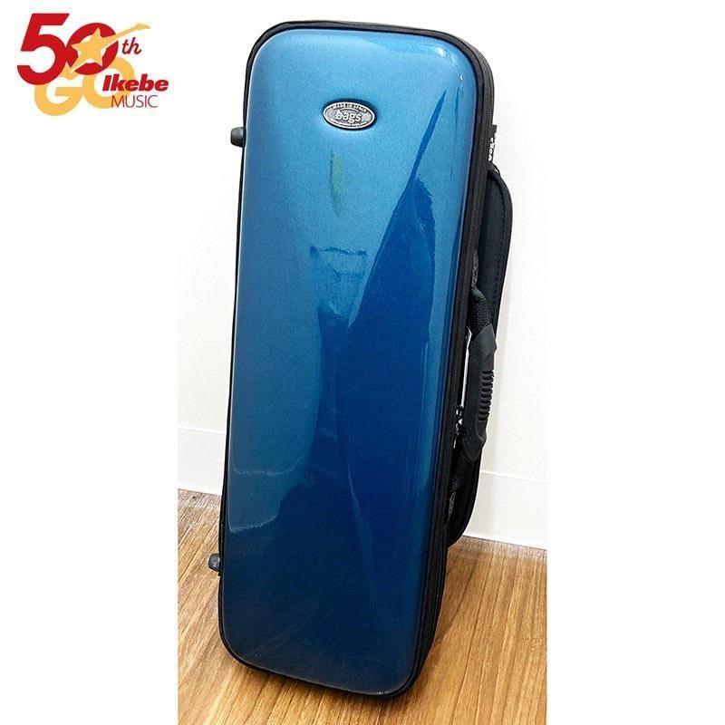 Baggs_EFSS-DN_M-NVY_Metallic_Navy_Fiber_Case_for_Soprano_Saxophone_[Ikebe_Musical_Instruments_50th_Anniversary_Model]_01