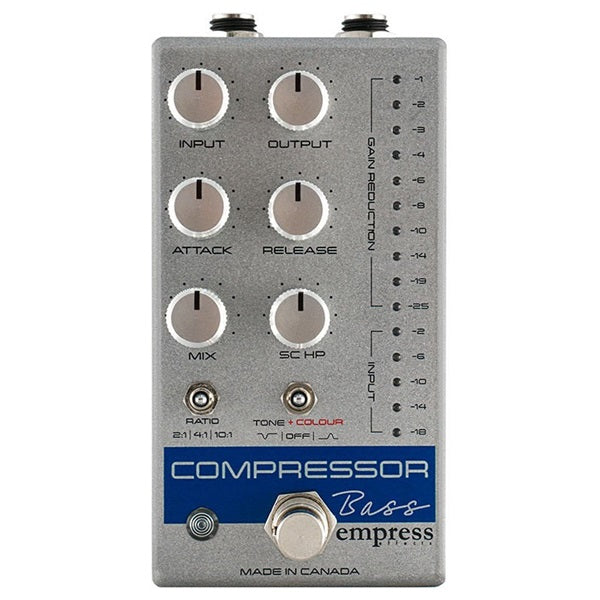 Bass Compressor [Silver] by Empress Effects – Ikebe Musical Instruments ...