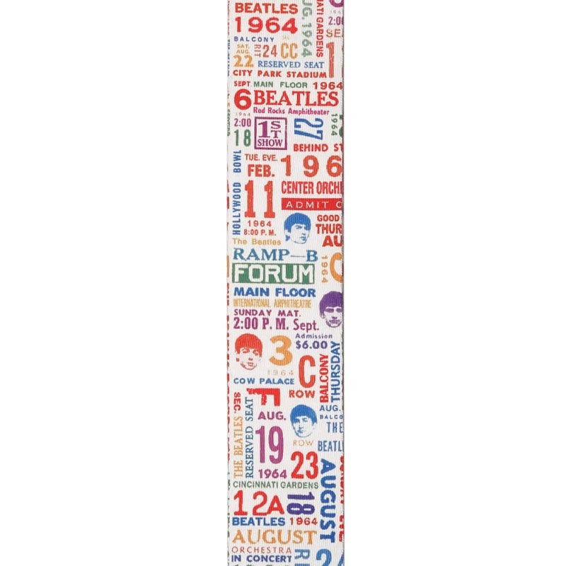 Beatles_Guitar_Strap_[1964_Tour_Ticket_Stubs_Multi-Color_50BTL14]_02