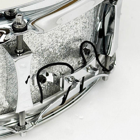 [Biggest_Clearance_Sale_Ever]_USED_8-ply_Maple_Snare_Drum_14x5_-_Silver_Sparkle_Wrap_Price_Reduced!_06