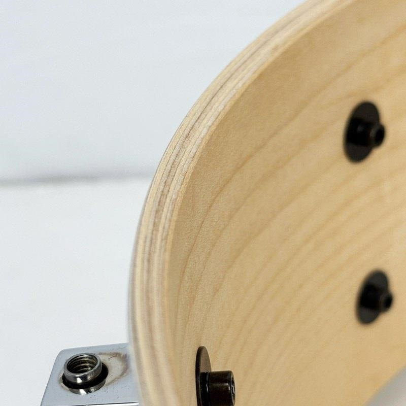 [Biggest_Clearance_Sale_Ever]_USED_8-ply_Maple_Snare_Drum_14x5_-_Silver_Sparkle_Wrap_Price_Reduced!_09