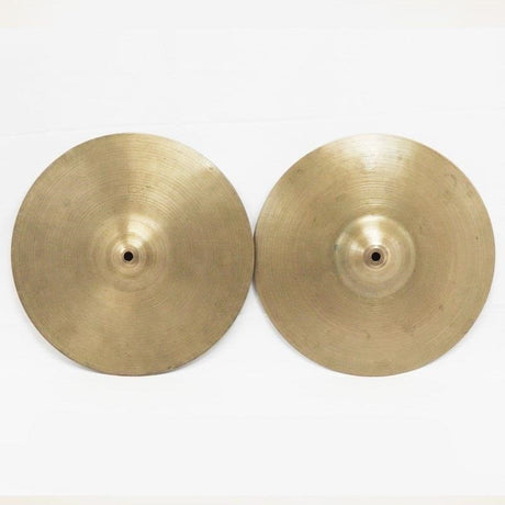[Biggest_Clearance_Sale_Ever]_VINTAGE_1950s_A_Zildjian_HiHat_12_Pair_[Late_50s_Small_Stamp_Top_530g_Bottom_608g]_Price_Reduced!_01