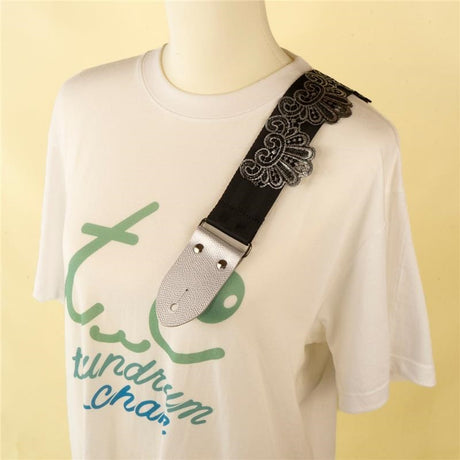 Black_Lace_Seatbelt_Guitar_Strap_05