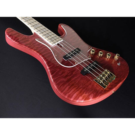 Bomber_Bass_BB-4_Custom_Quilted_Maple_(Pink)_05