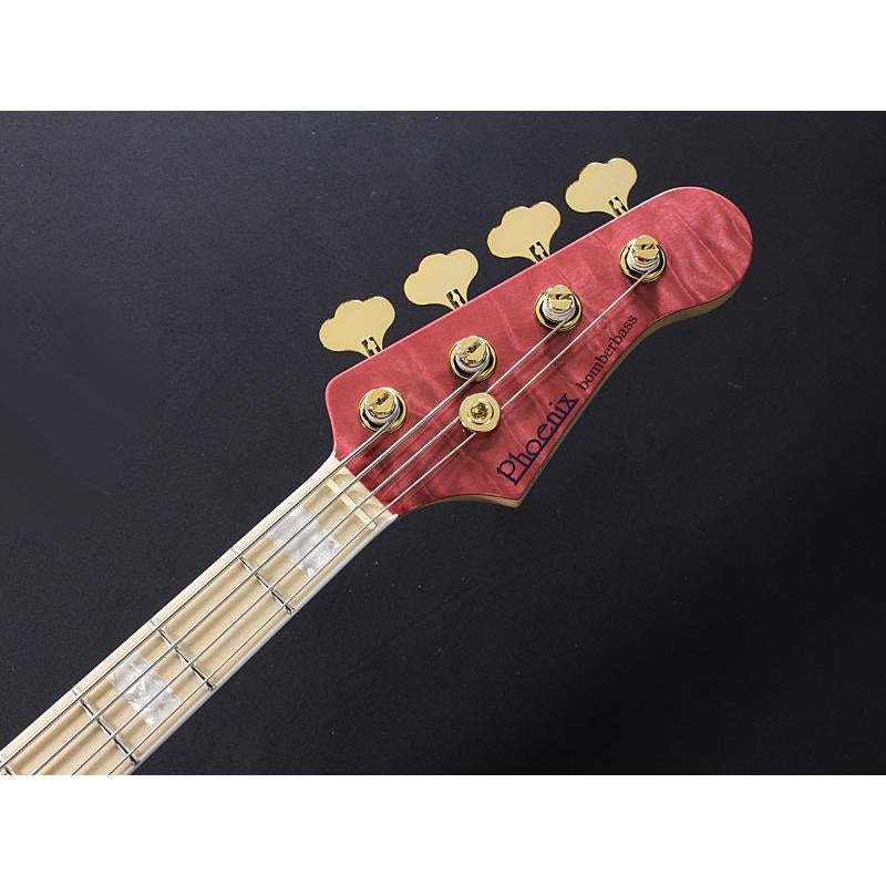 Bomber_Bass_BB-4_Custom_Quilted_Maple_(Pink)_08