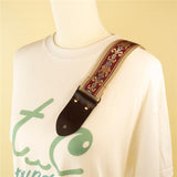 Botanical_Ribbon_Guitar_Strap_-_Wine_x_Beige_09