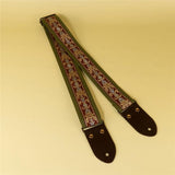 Botanical_Ribbon_Guitar_Strap_Wine_02