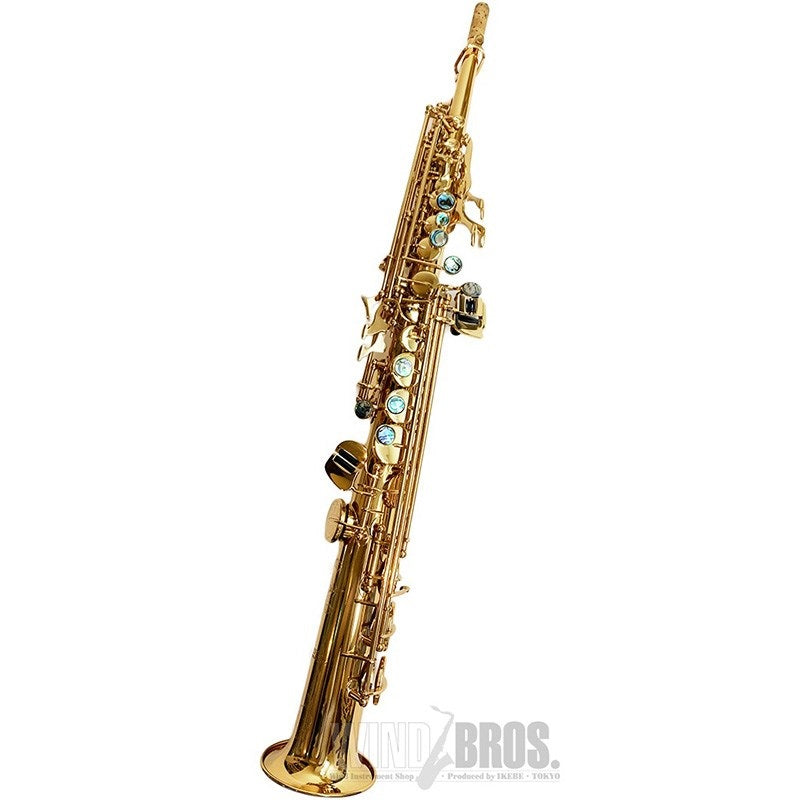Brasspier_Unicorn_BPSP-GL_Soprano_Saxophone_[Adjusted_and_Set_Up_Before_Shipment]_[5-Year_Free_Key_Balance_Adjustment]_01
