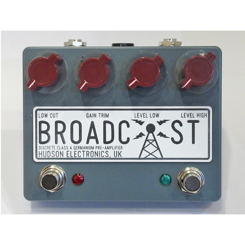 Broadcast Dual Foot Switch (Hudson Electronics) Overdrive by