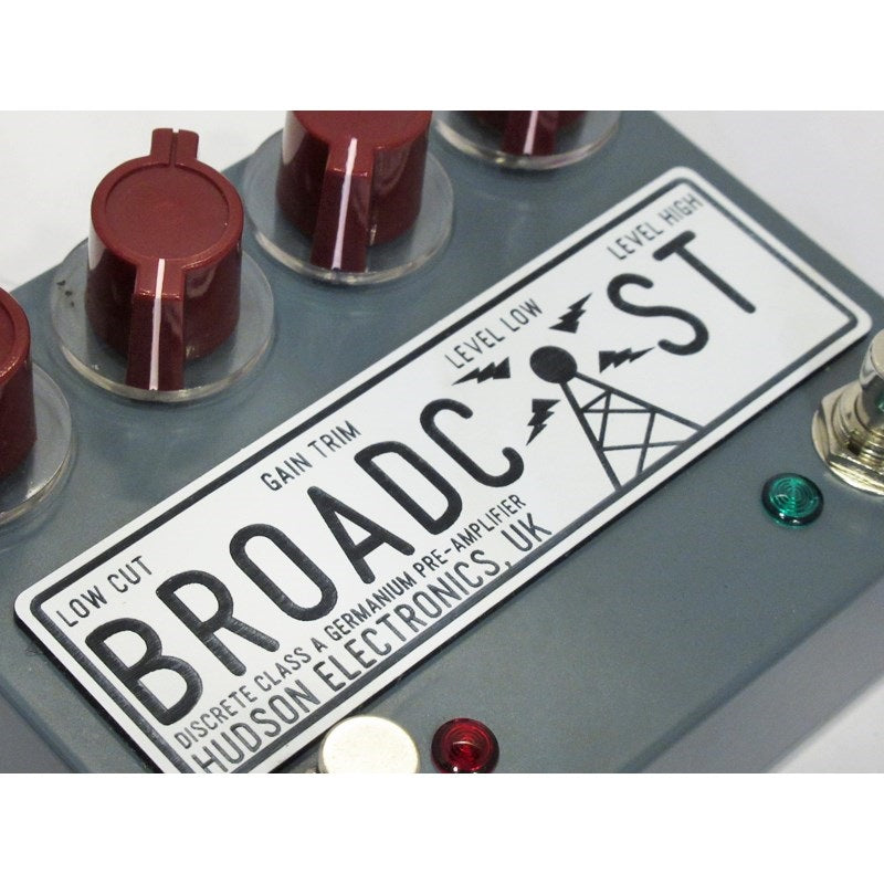 Broadcast Dual Foot Switch (Hudson Electronics) Overdrive by