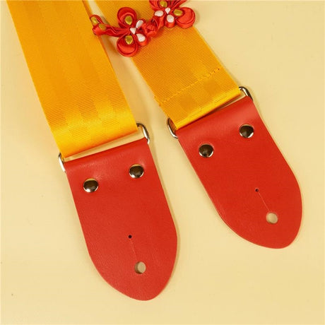 Butterfly_China_Button_Guitar_Strap_03