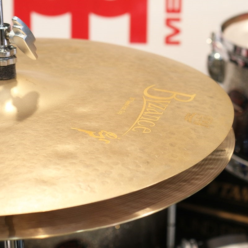 Byzance_Vintage_Sand_Hihats_16_-_Benny_Greb_Signature_[B16SAH_1028g_1686g]_[2023_MEINL_FACTORY_TOUR_selection]_03