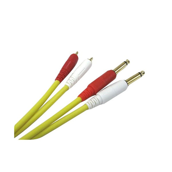 COLOR_TWIN_CABLE_2RP-3_0M_(RCA-PHONE_1_pair)_3_0m_(yellow)_01