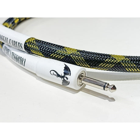 COLOSSUS_SPEAKER_CABLE_3ft_ST_ST_Plug_[Yellow_Spyder]【Year_of_the_Dragon_Logo】_02