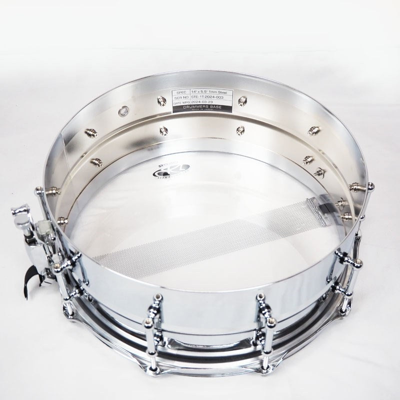 CUSTOM_STEEL_SNARE_14×5_5_[Made_In_Japan]_09
