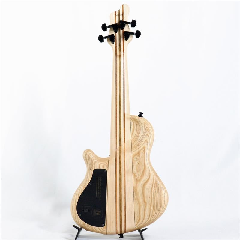 Cali_4_FL_Flamed_Maple_3A_Top_#645_[Fretless]_06