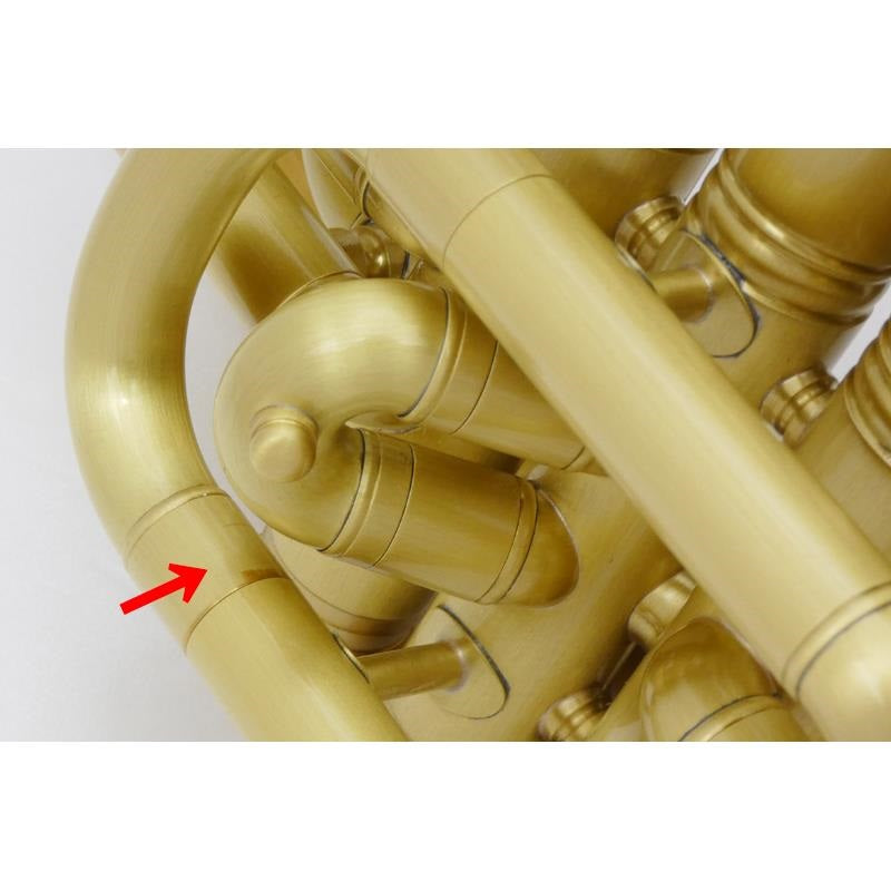 Carol_Brass___N3000_ALL-SATIN_GB_(#144__6)_[Bb_Pocket_Trumpet]_[Brand_New_with_Minor_Scratches，_Super_Low_Price!!]_04