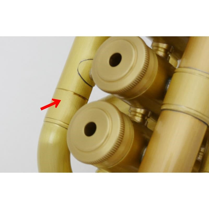 Carol_Brass___N3000_ALL-SATIN_GB_(#144__6)_[Bb_Pocket_Trumpet]_[Brand_New_with_Minor_Scratches，_Super_Low_Price!!]_05