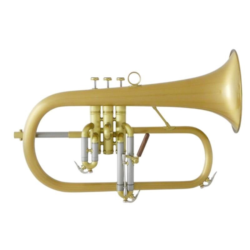Carol_Brass___N6200_ALL-SATIN_GB_[Bb_Flugel_Horn]_[Brand_New_with_Minor_Scratches，_Super_Special_Price!!]_01