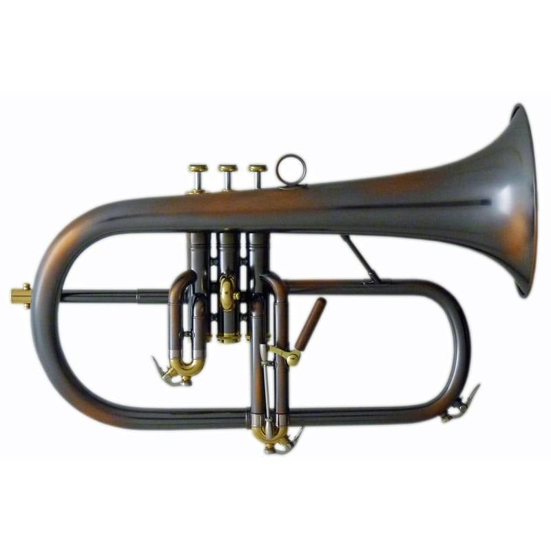 Carol_Brass___N6200_Antique_black_(RD)_GB_[Bb_Flugelhorn]_[Brand_new，_slightly_damaged，_super_low_price!!]_01