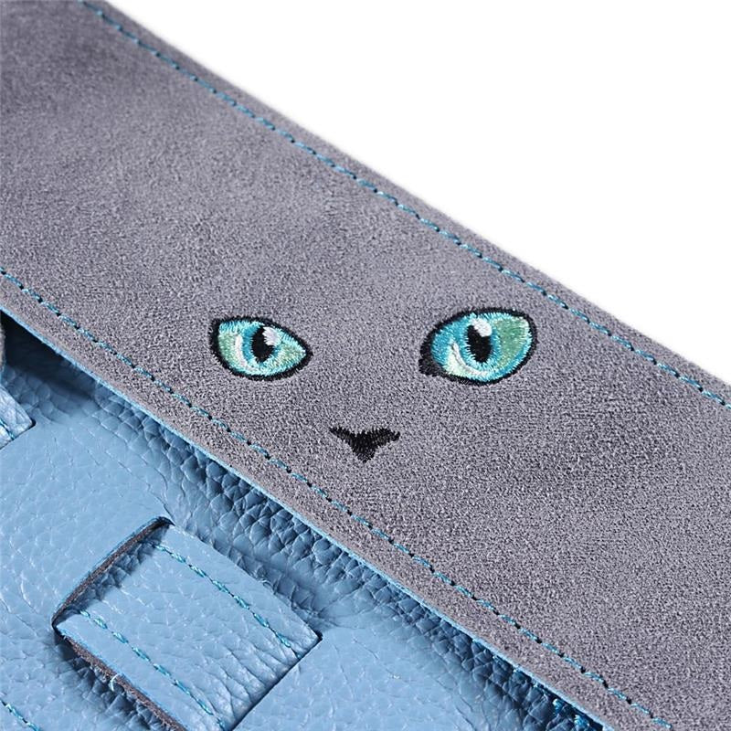 Cat_Embroidered_Leather_Strap_[Gray_Light_Blue]_03
