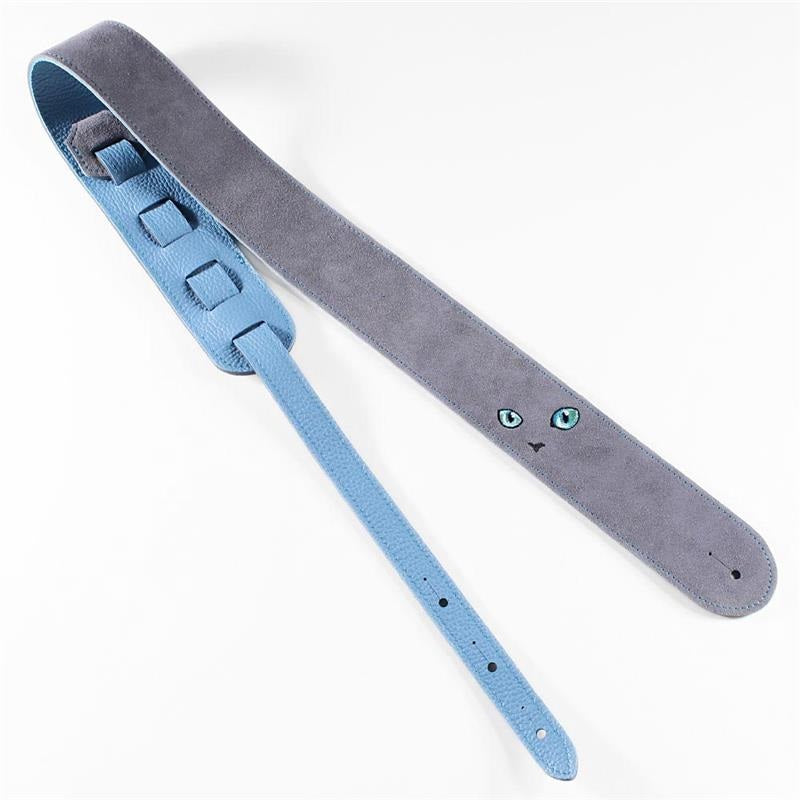 Cat_Embroidered_Leather_Strap_[Gray_Light_Blue]_04