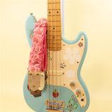 Chiffon_Flower_Guitar_Strap_Pink_07