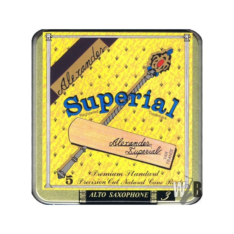 [Clearance_Sale]_Alexander_Special_Alto_Saxophone_Reeds，_3-1_2_Hardness，_Pack_of_5_[Biggest_Clearance_Sale_Ever]_01