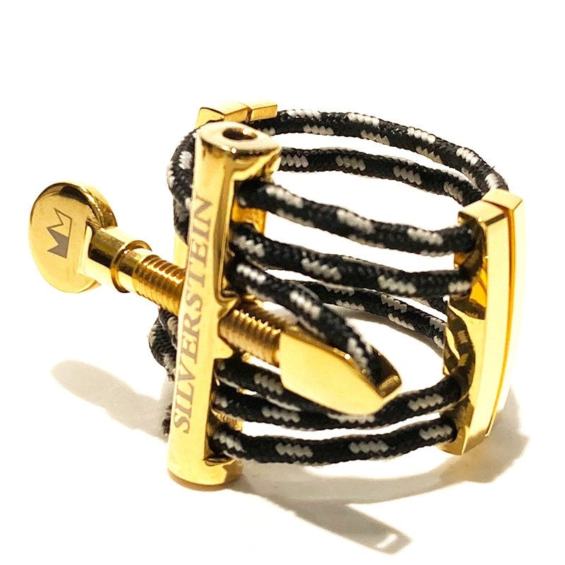 [Clearance_Sale!]__Q04T_(3rd_Generation_No_Aglets)__Saxophone_Metal_Ligature_Cryo_4T_Gold_01