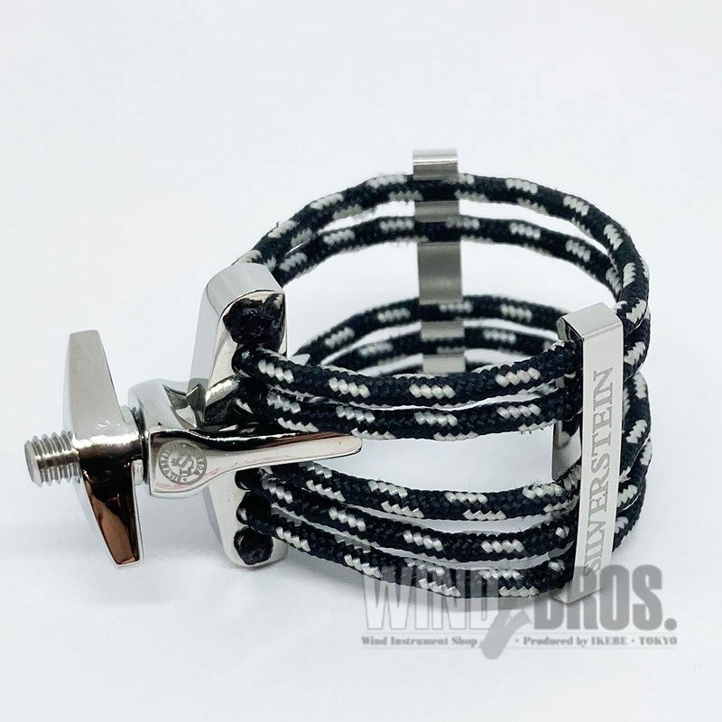 [Clearance_Sale_for_Old_Models!]__H09A_(3rd_Generation)__Tenor_Saxophone_Ligature，_Original_Silver_01