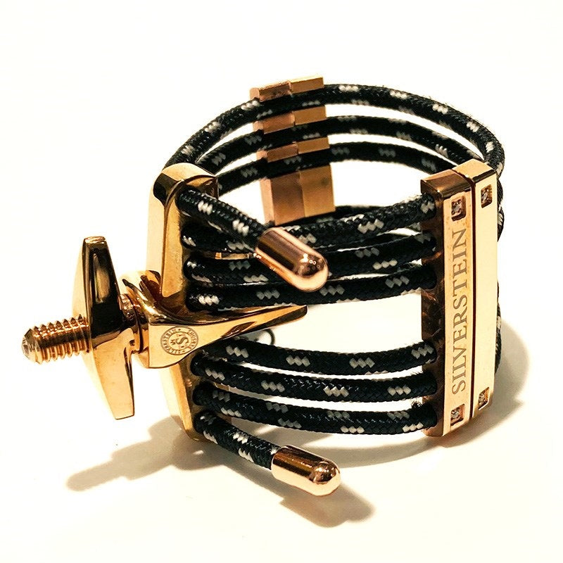 [Clearance_Sale_for_Old_Models!]__HR11A_(4th_Generation)__Baritone_Saxophone_Ligature，_Hexa，_Rose_Gold_01