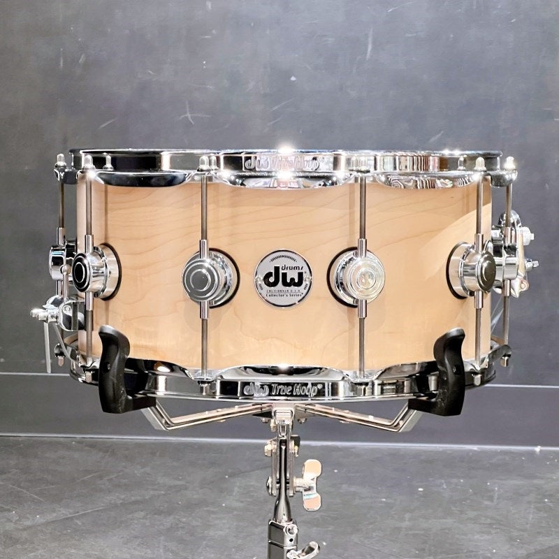 Collector's_Pure_Maple_Snare_Drum_VLT_14x6_5__Satin_Natural_[DW-CLV1465SD_SO-NAT_C]_[In-Store_Display_Special_Price]_01