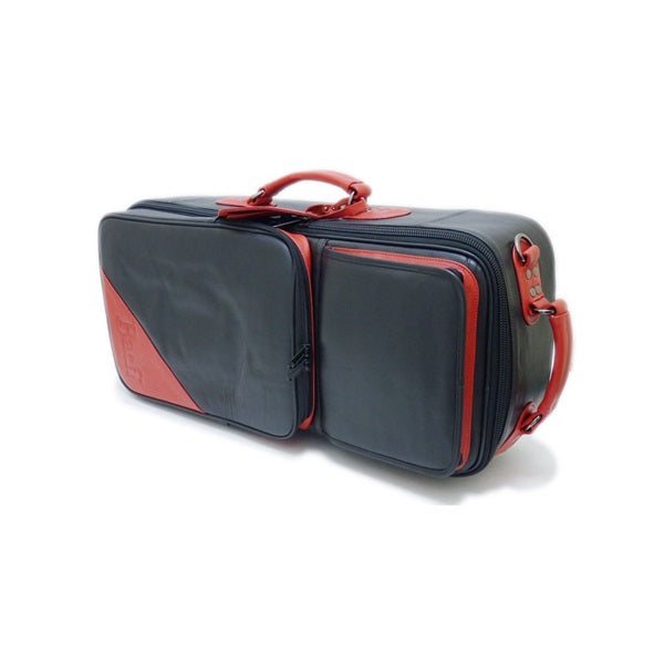 Compact_Gig_Bag_for_Trumpet，_Double_Case_(Leather，_Red)_01