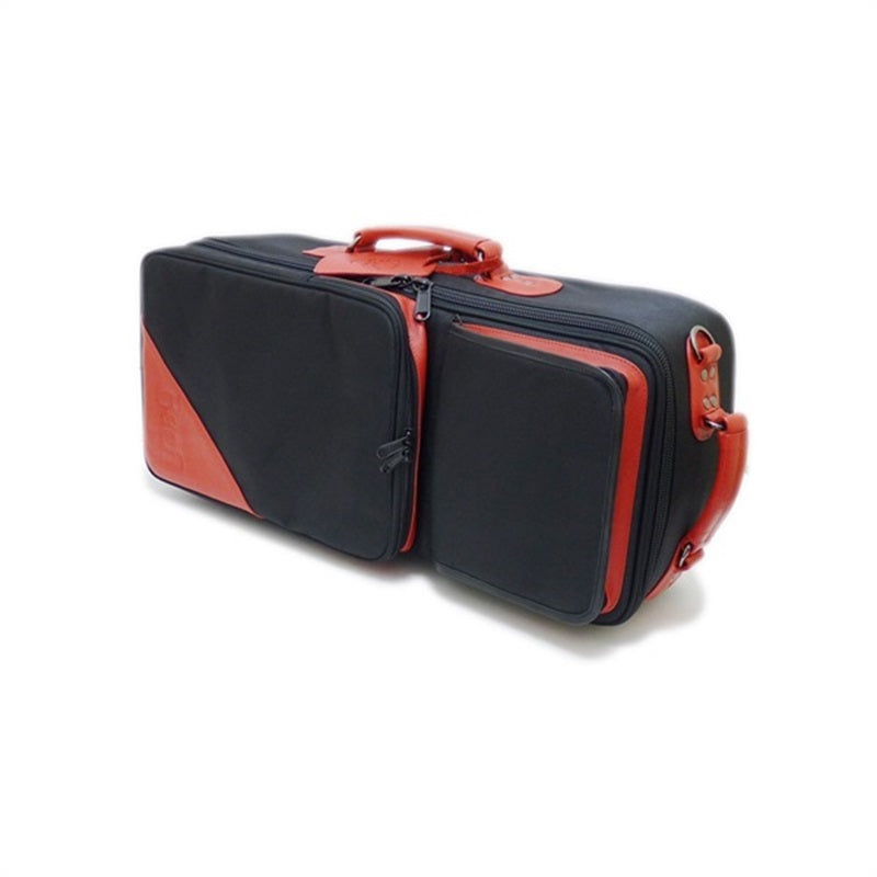 Compact_Gig_Bag_for_Trumpet，_Double_Case_(Nylon_Red)_01