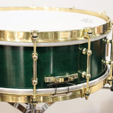 Custom_Order__Vintage_Maple_14''×5''_Snare_Drum_-_Olive_Green_05