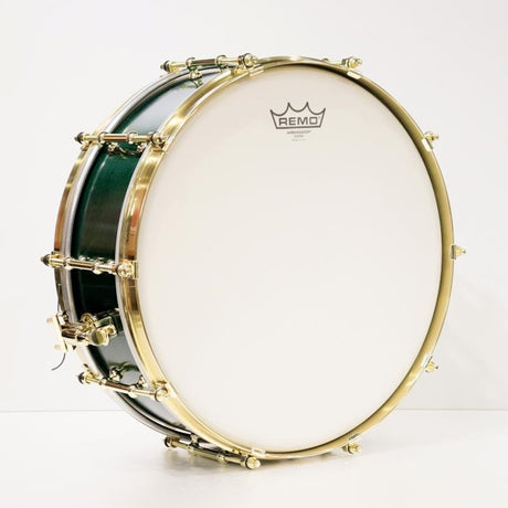 Custom_Order__Vintage_Maple_14''×5''_Snare_Drum_-_Olive_Green_[Store_Display_Special_Price]_06