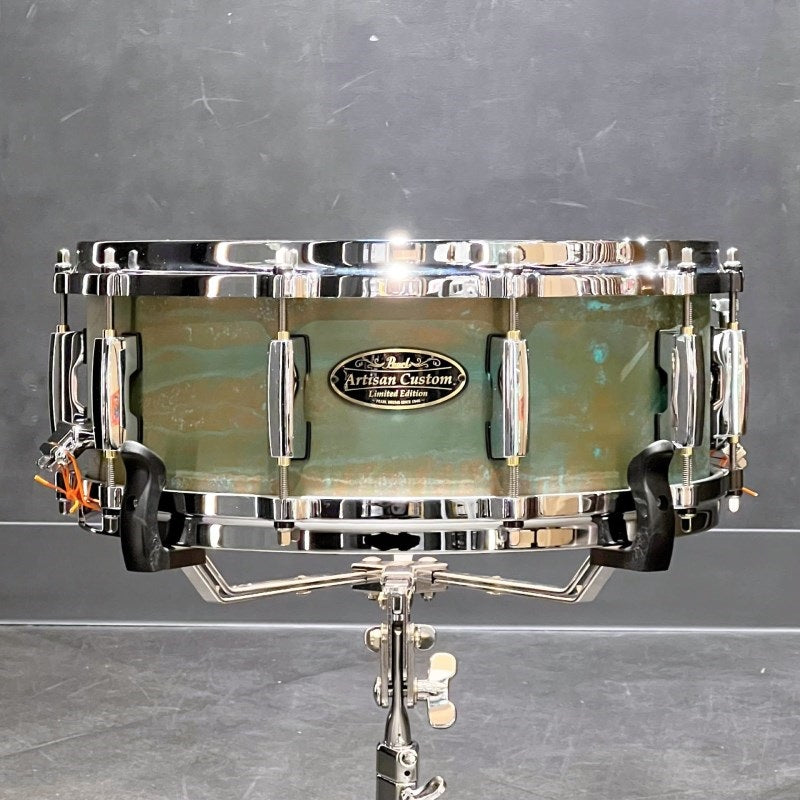 DABM1455S_C_#ATC_[Artisan_Custom_Limited_~Shell_by_DrumArt~_Snare_Drums_14x5_5____Balkan_Maple___Antique_Texture_Copper]_[Die-cast_Custom_Model]_01