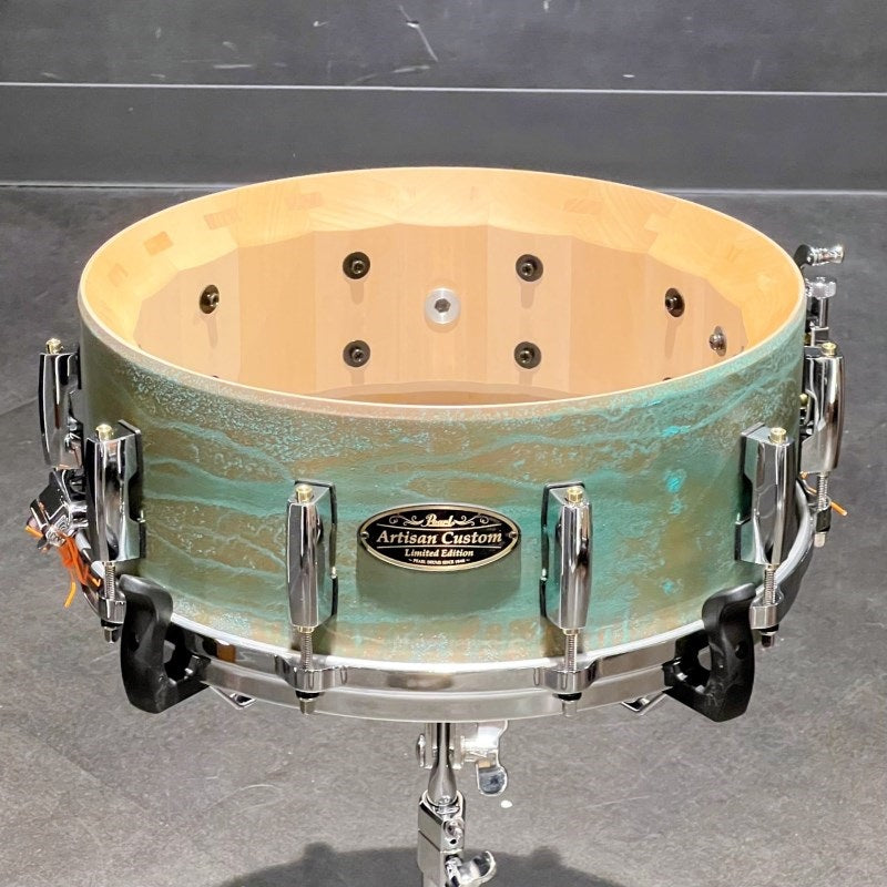DABM1455S_C_#ATC_[Artisan_Custom_Limited_~Shell_by_DrumArt~_Snare_Drums_14x5_5____Balkan_Maple___Antique_Texture_Copper]_[Die-cast_Custom_Model]_04