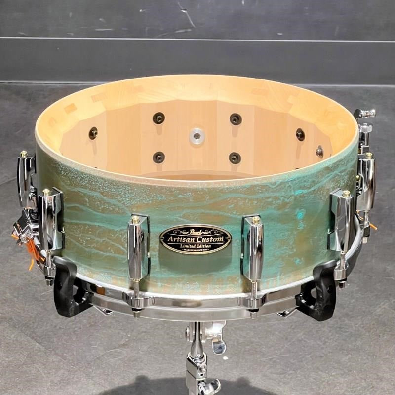 DABM1455S_C_#ATC_[Artisan_Custom_Limited_~Shell_by_DrumArt~_Snare_Drums_14x5_5____Balkan_Maple___Antique_Texture_Copper]_[Die-cast_Custom_Model]_[In-Store_Display_Special_Price]_04