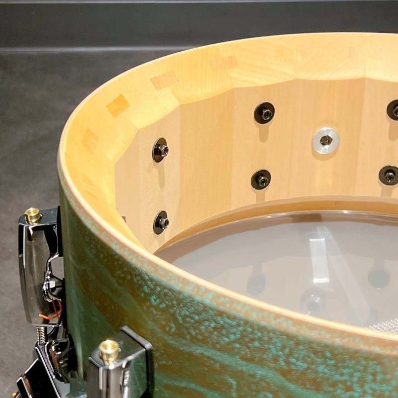 DABM1455S_C_#ATC_[Artisan_Custom_Limited_~Shell_by_DrumArt~_Snare_Drums_14x5_5____Balkan_Maple___Antique_Texture_Copper]_[Die-cast_Custom_Model]_[In-Store_Display_Special_Price]_05