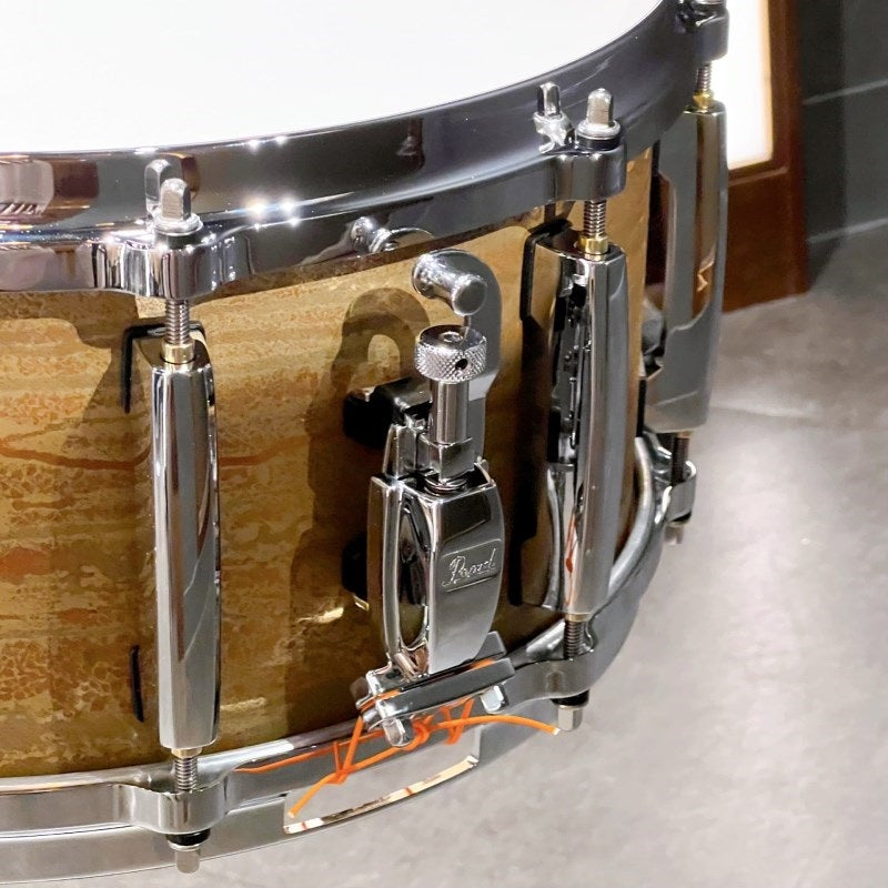 DABM1465S_C_#ATB_[Artisan_Custom_Limited_~Shell_by_DrumArt~_Snare_Drums_14x6_5____Balkan_Maple___Antique_Texture_Bronze]_[Die-cast_Custom_Model]_02