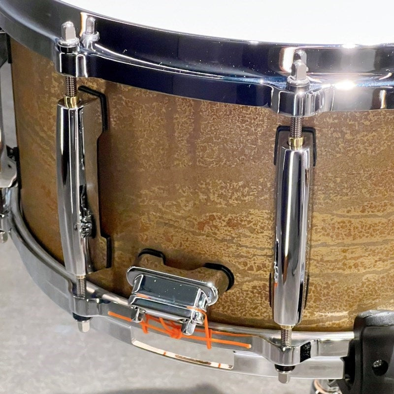 DABM1465S_C_#ATB_[Artisan_Custom_Limited_~Shell_by_DrumArt~_Snare_Drums_14x6_5____Balkan_Maple___Antique_Texture_Bronze]_[Die-cast_Custom_Model]_03