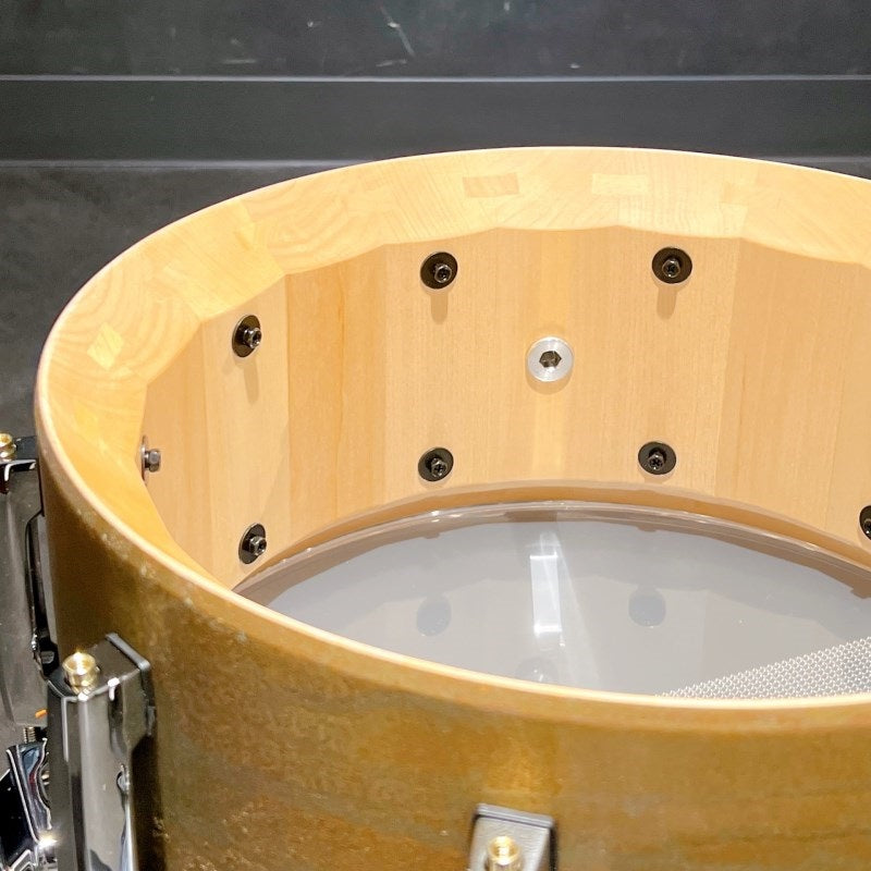 DABM1465S_C_#ATB_[Artisan_Custom_Limited_~Shell_by_DrumArt~_Snare_Drums_14x6_5____Balkan_Maple___Antique_Texture_Bronze]_[Die-cast_Custom_Model]_05