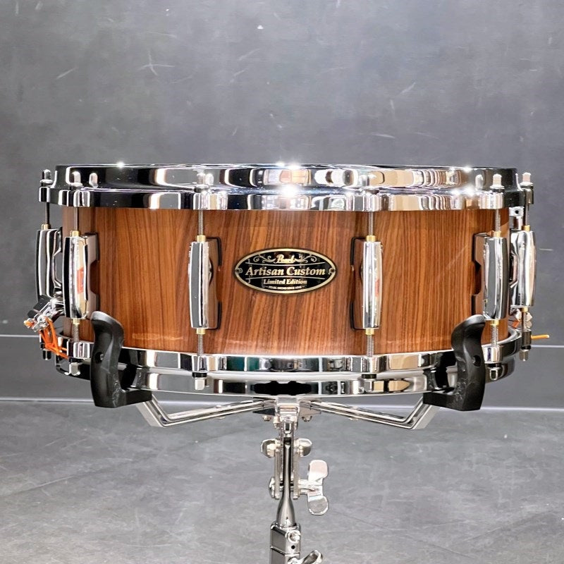 DARW1455S_C_[Artisan_Custom_Limited_~Shell_by_DrumArt~_Snare_Drums_14x5_5_Rosewood_Matte_Natural_Rosewood]_[Die-cast_Custom_Model]_01
